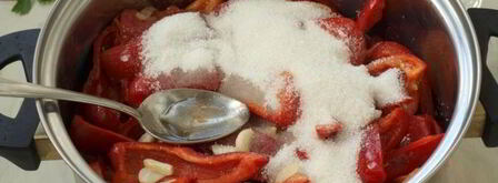 лечо из перца на зиму. Шаг 9