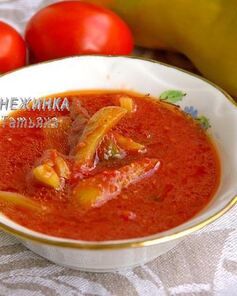 Лечо из помидоров