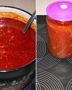 Лечо на зиму из перца