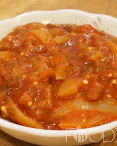 Лечо с баклажанами