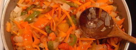 лечо с фасолью. Шаг 4