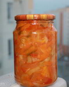 Лечо с капустой