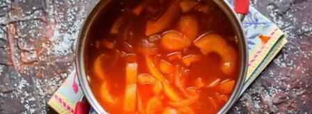 лечо с морковью и томатной пастой. Шаг 9