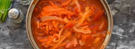 лечо с морковью. Шаг 8