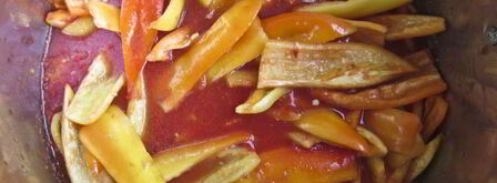 лечо с помидорами и перцем. Шаг 4