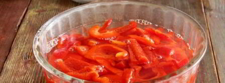 лечо с томатным соком. Шаг 7