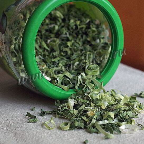 Рецепт лука-порея на зиму