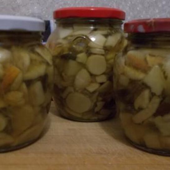 Рецепт белых грибов маринованных