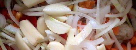 быстрые маринованные шампиньоны с овощами. Шаг 7