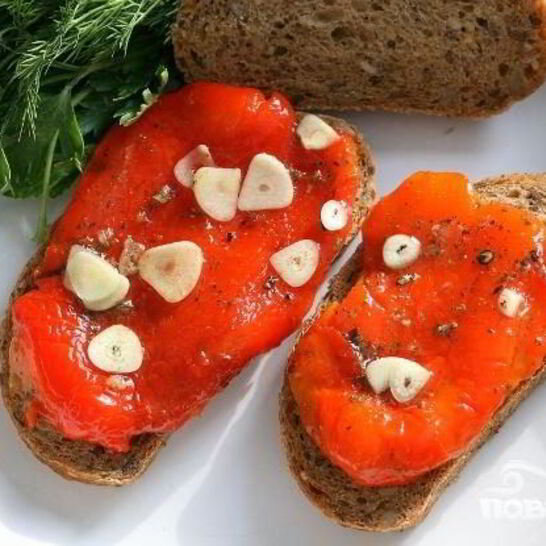 Рецепт маринованного печеного перца