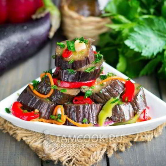 Рецепт маринованных баклажанов