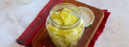 маринованные кабачки слайсами на зиму. Шаг 6