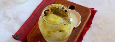 маринованные кабачки слайсами на зиму. Шаг 9