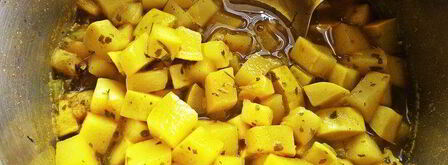 маринованные кабачки в карри. Шаг 14