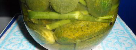 маринованные огурцы с семенами горчицы. Шаг 6