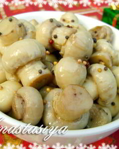 Маринованные шампиньоны на закуску