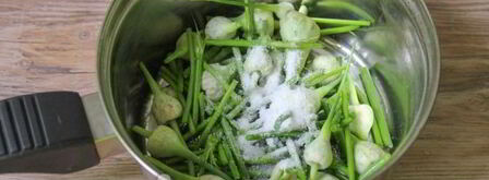 маринованные стрелки чеснока. Шаг 6