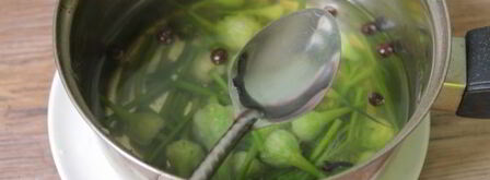 маринованные стрелки чеснока. Шаг 9