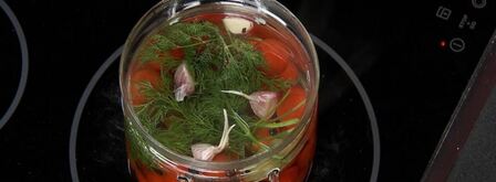 маринованные томаты черри. Шаг 3