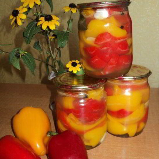 Рецепт перца маринованного с медом