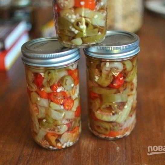 Рецепт перца острого маринованного