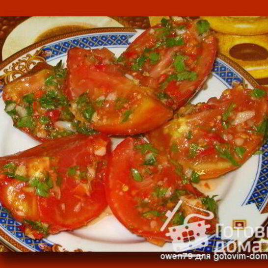 Рецепт помидоров по-корейски