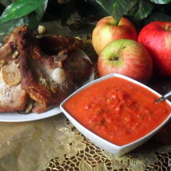 Рецепт острой приправы к мясу