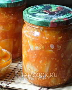 Патиссоны в томатной заливке на зиму