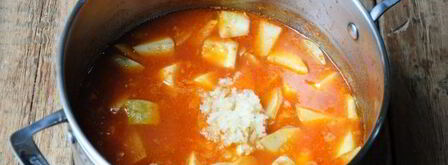 патиссоны в томатной заливке на зиму. Шаг 11