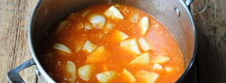 патиссоны в томатной заливке на зиму. Шаг 12