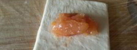 булочки с повидлом из дрожжевого теста. Шаг 3