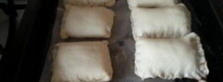 булочки с повидлом из дрожжевого теста. Шаг 5