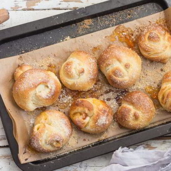 Рецепт булочек с повидлом