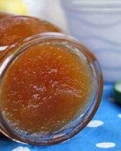 Густое яблочное повидло