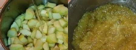 густое яблочное повидло. Шаг 3