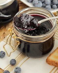 Повидло из голубики и яблок