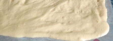 рулет с повидлом и арахисом. Шаг 7