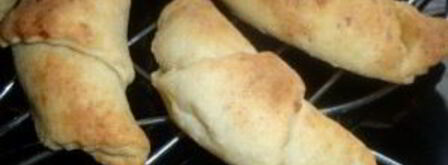 рулетики из творожного теста с повидлом. Шаг 8