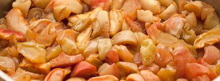 яблочное повидло с красной смородиной. Шаг 3