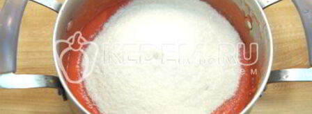 яблочное повидло с малиной. Шаг 8