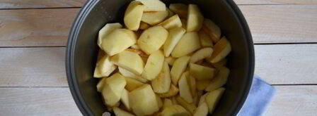 яблочное повидло в мультиварке на зиму. Шаг 6