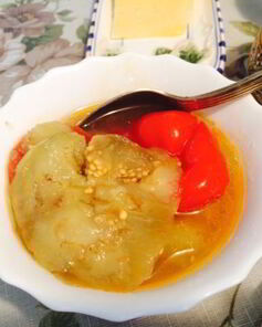 Салат-заготовка из баклажанов и сладкого перца