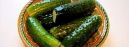 малосольные огурцы в кастрюле. Шаг 6