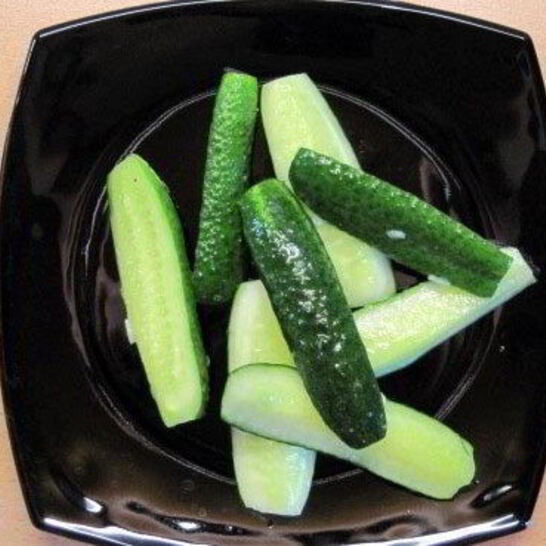 Рецепт малосольных огурцов в пакете