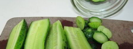 малосольные огурцы за 15 минут. Шаг 3