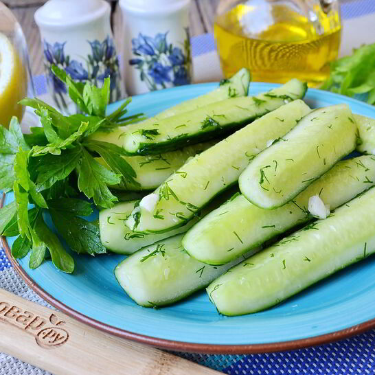 Рецепт малосольных огурцов за 2 часа