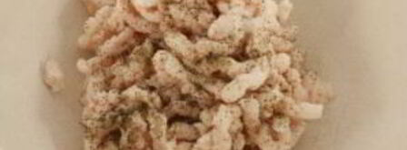 сало через мясорубку с чесноком. Шаг 3