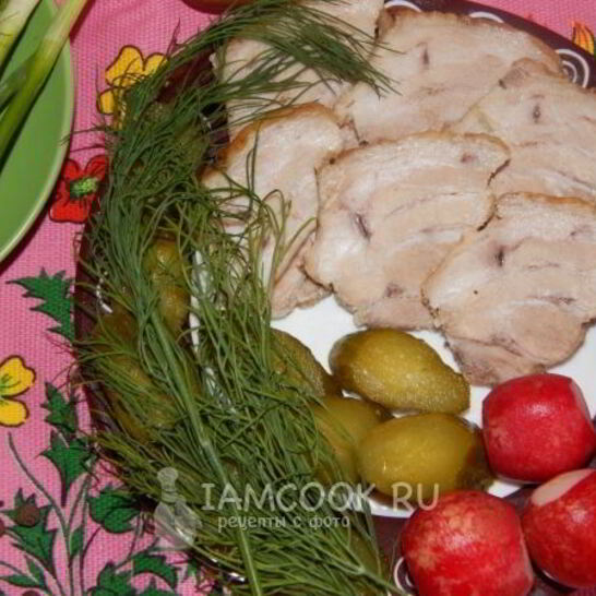 Рецепт сала домашнего