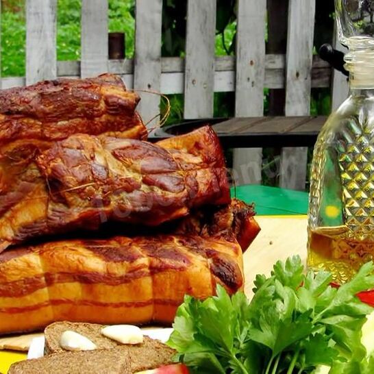 Рецепт сала холодного копчения