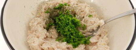 сало, перекрученное с чесноком. Шаг 5